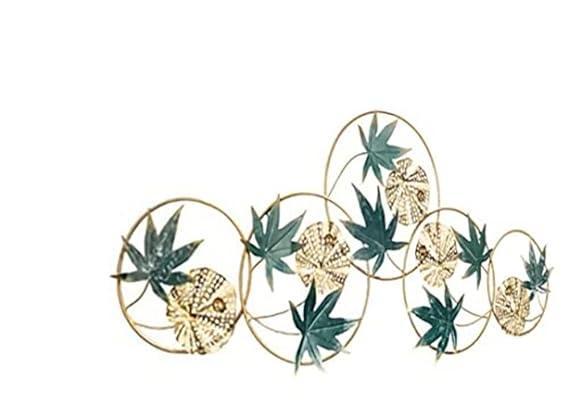 Handcrafted Iron Tulip Ring Wall Art - ArtyCraftz.com