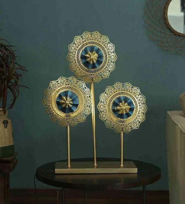 Handcrafted Metal 3 Circles for Showpiece - ArtyCraftz.com