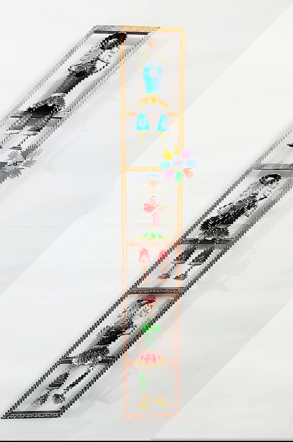 Handcrafted Metal 3 Musicians Frame Wall Decor - ArtyCraftz.com