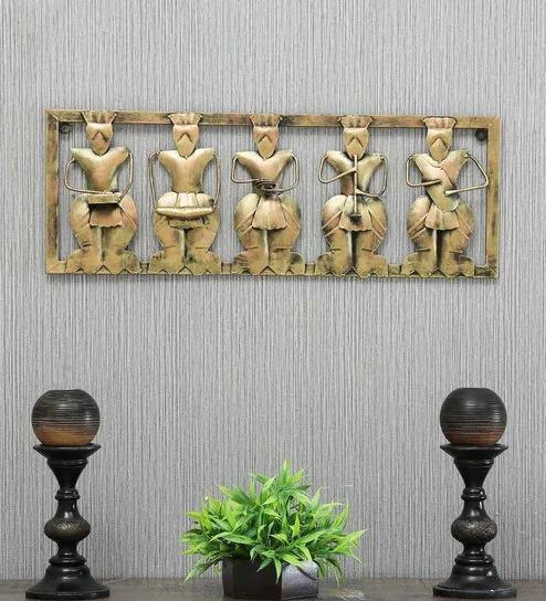 Handcrafted Metal 4 Musicians Frame for Wall Decor - ArtyCraftz.com