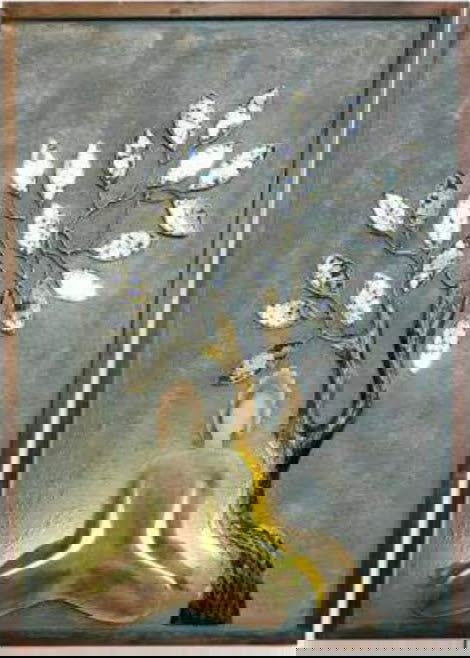 Handcrafted Metal Buddha Wall Art - ArtyCraftz.com