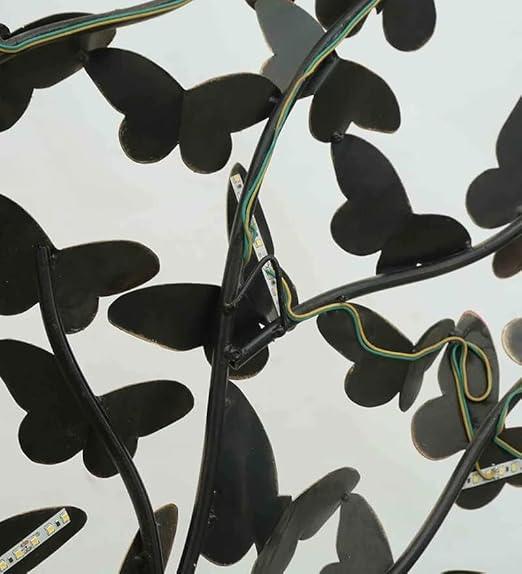 Handcrafted Metal Butterfly Tree for Wall Decor