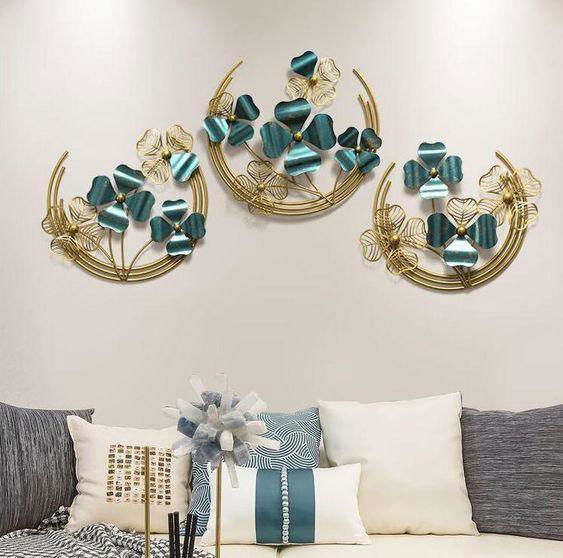 Handcrafted Metal Clover for Wall Decor - ArtyCraftz.com