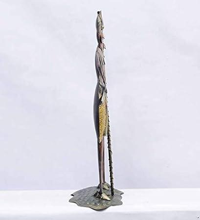 Handcrafted Metal Couple for Showpiece Side View