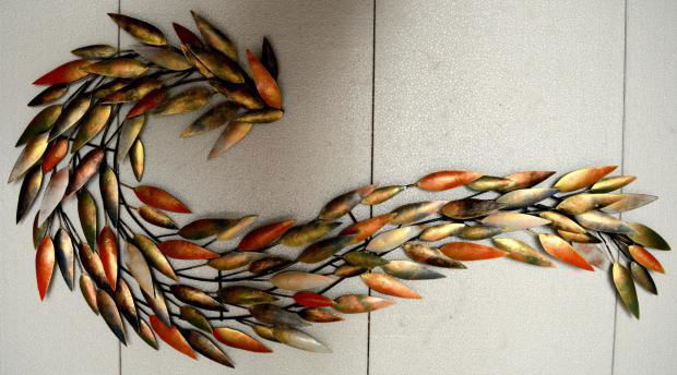 Handcrafted Metal Dragon fly for Wall Decor - ArtyCraftz.com