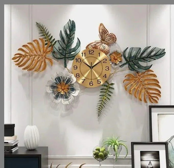 Handcrafted Metal European Time for Wall Decor - ArtyCraftz.com