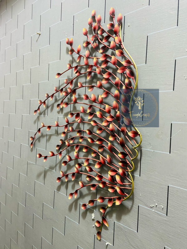 Handcrafted Metal Face Tree Art for Wall Decor