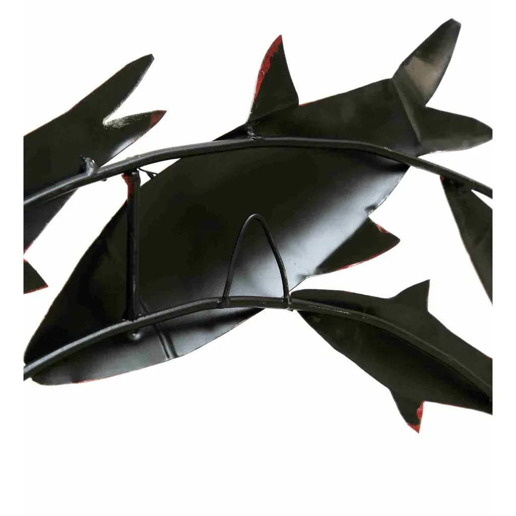 Handcrafted Metal Fishes for Wall Decor