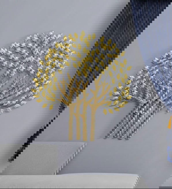 Handcrafted Metal Godwin Tree Wall Decor - ArtyCraftz.com