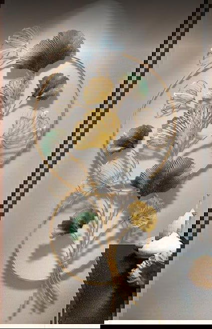 Handcrafted Metal Lamina Wall Decor - ArtyCraftz.com