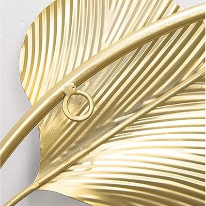 Handcrafted Metal Leaf Wall Decor