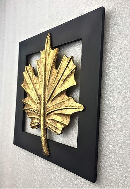 Handcrafted Metal Maple Wall Decor
