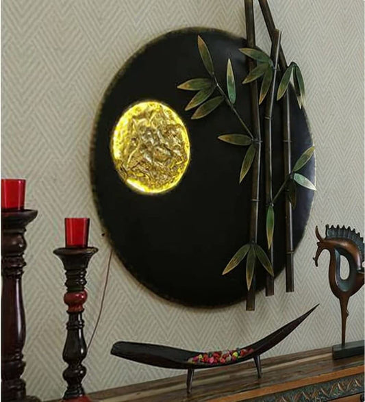 Handcrafted Metal Moon Wall Art