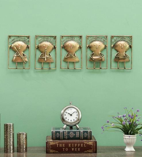 Handcrafted Metal Mucians Frame Wall Art - ArtyCraftz.com
