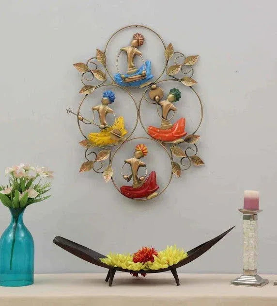 Handcrafted Metal Musicians Set - ArtyCraftz.com