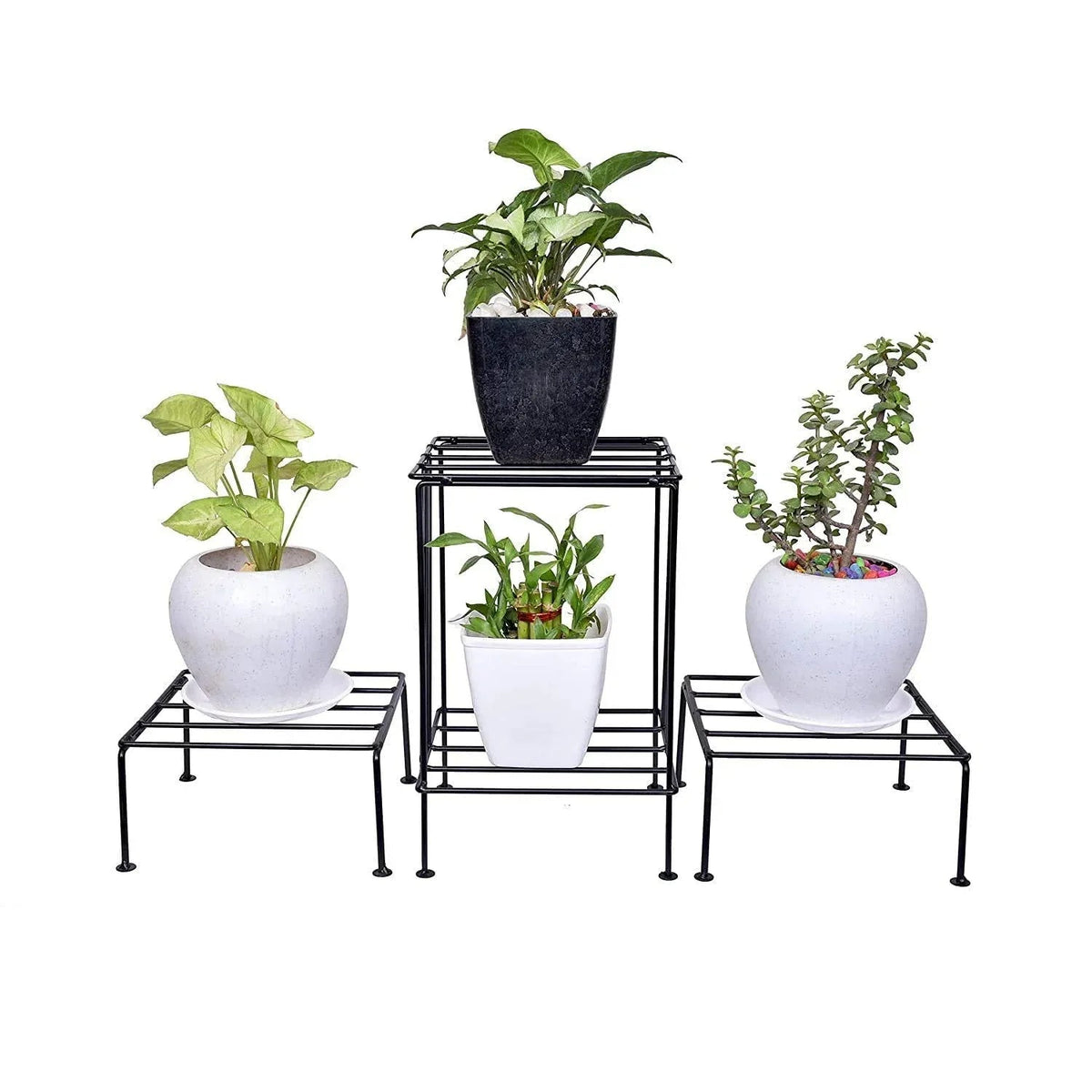 Handcrafted Metal Plant Stands for Garden Decor - ArtyCraftz.com