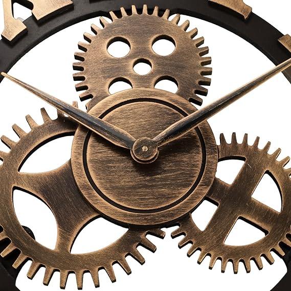 Handcrafted Metal Roman Wall Clock for Home Decor and Gifting 30 Inches