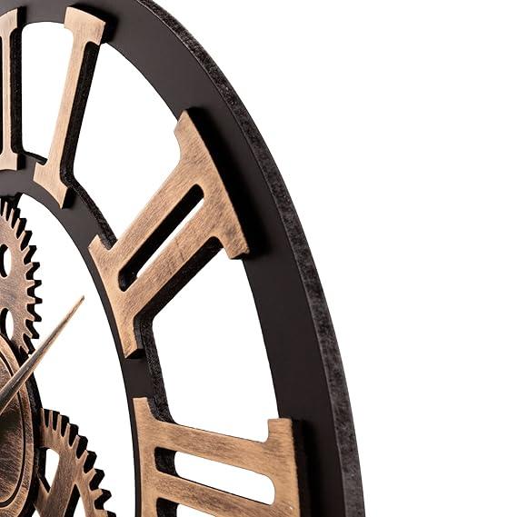 Handcrafted Metal Roman Wall Clock for Home Decor and Gifting 30 Inches