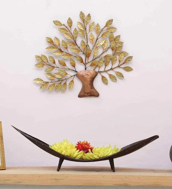 Handcrafted Metal Small Leaf Tree - ArtyCraftz.com