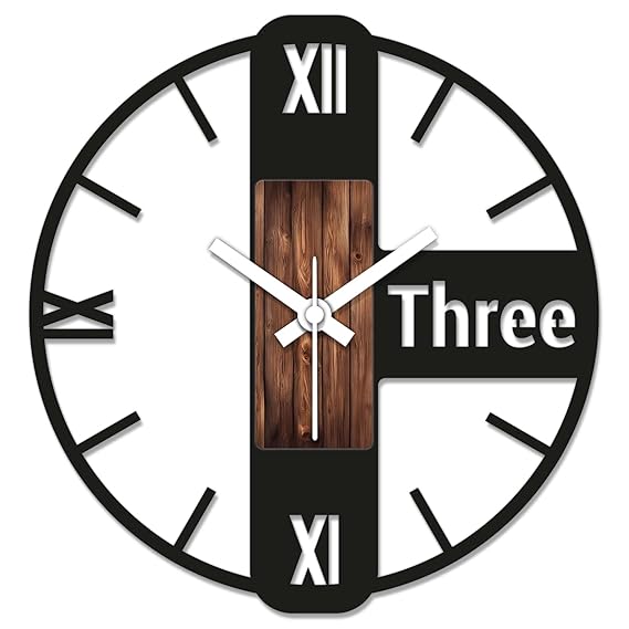Handcrafted Designer Metal Wall Clock-ArtyCraftz.com