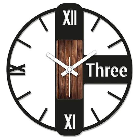 Handcrafted Designer Metal Wall Clock-ArtyCraftz.com