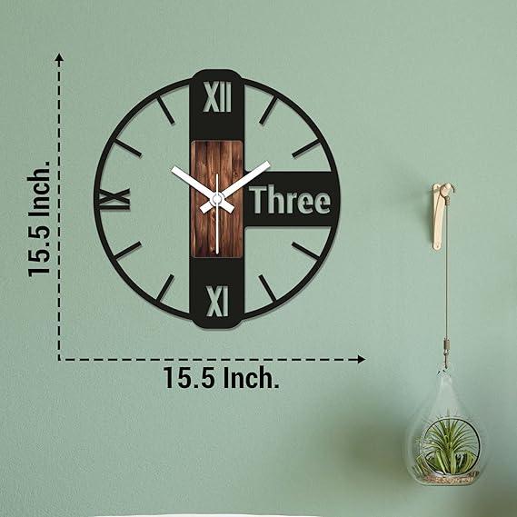 Handcrafted Designer Metal Wall Clock-ArtyCraftz.com