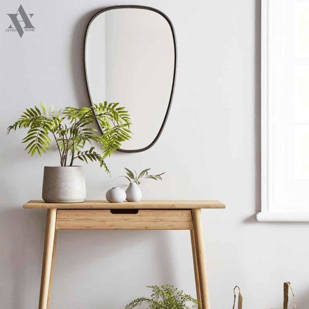 Handcrafted Metal Wall Mirror for Gifting - ArtyCraftz.com