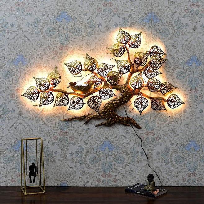 Handcrafted Metal nest Tree Wall Art - ArtyCraftz.com