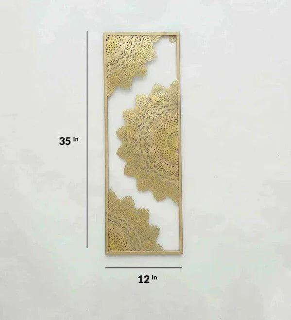 Handcrafted Metal veda Frame Wall Art - ArtyCraftz.com