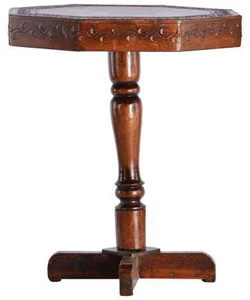 Handcrafted Wooden Round Shape Coffee Table for Home Decor - ArtyCraftz.com