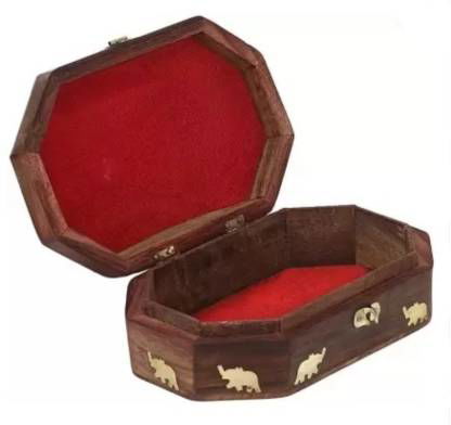 Handcrafted Wooden Storage Box for Accessories - ArtyCraftz.com