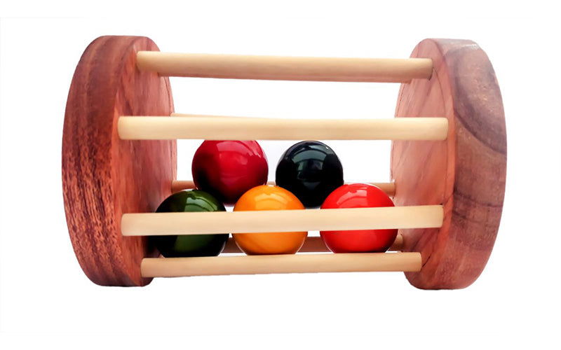 Handcrafted wooden Classic Ball Cylinder - ArtyCraftz.com