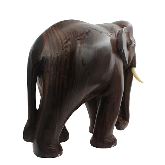 Handcarved Rosewood Elephant-ArtyCraftz.com