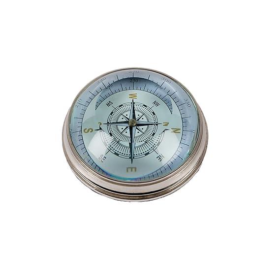 Vintage Working Metal/ Glass Compass