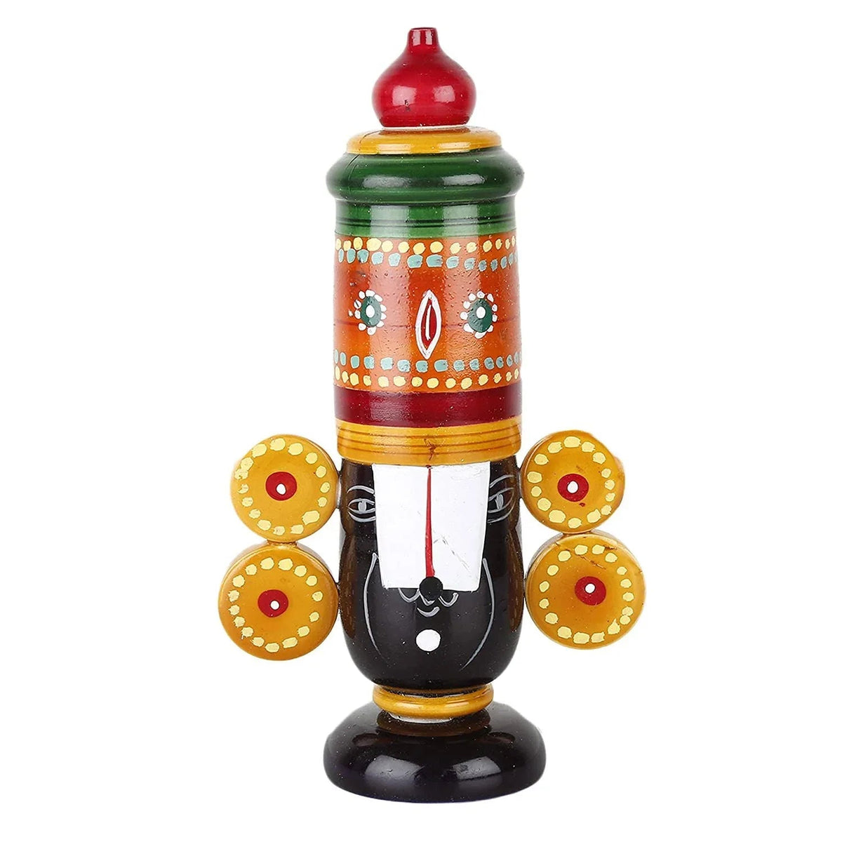 Handicrafts Kondapalli Lord Balaji Idols & Monuments | Load Statue | Size - 9 Inch Best Gift for Marriage, Home Warming. - ArtyCraftz.com