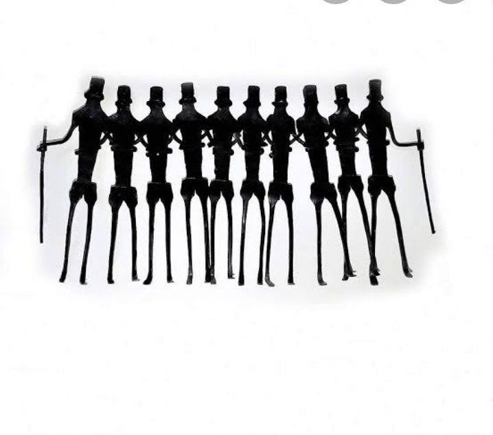 Handmade Bastar Iron Craft Tribal Dance - ArtyCraftz.com