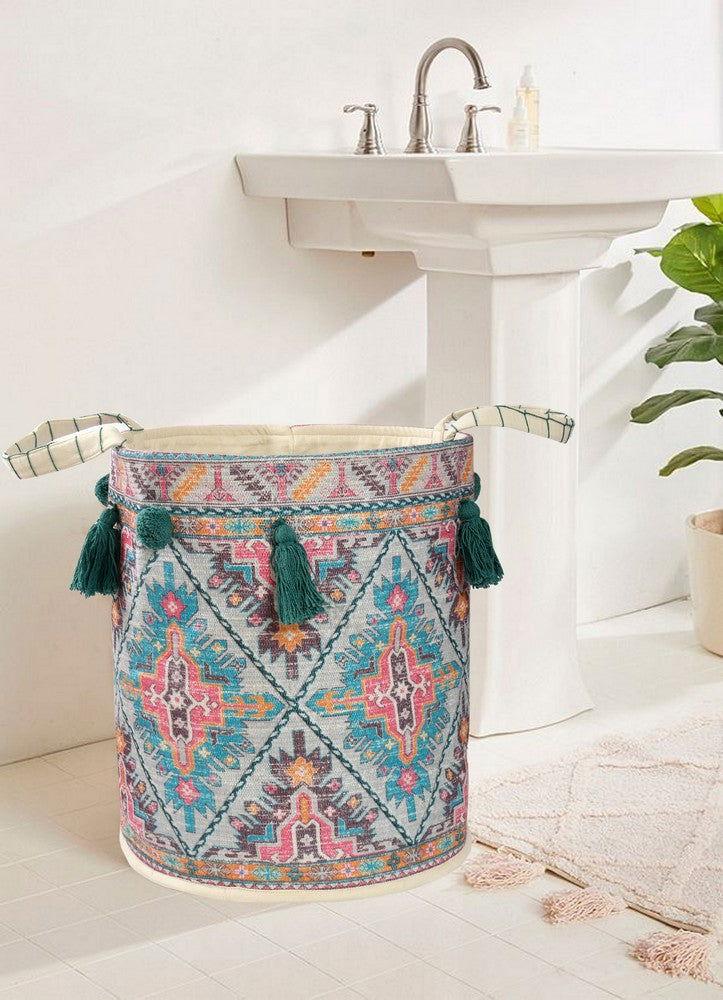 Handmade Canvas Basket for Home Decor - ArtyCraftz.com