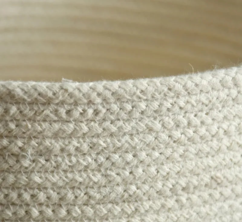 Handmade Cotton Basket for Home Decor - ArtyCraftz.com