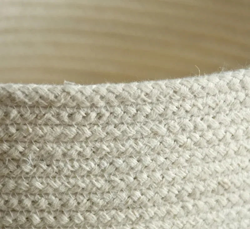 Handmade Cotton Basket for Home Decor - ArtyCraftz.com