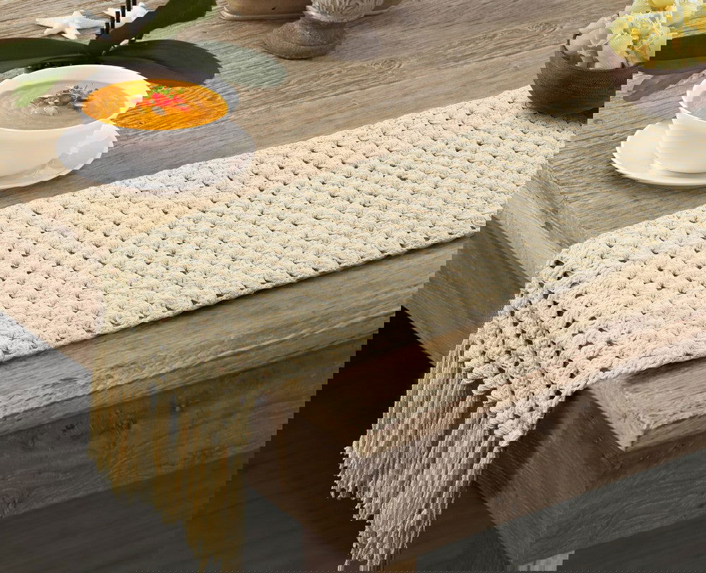 Handmade Cotton Table Mat for Kitchen Accessories - ArtyCraftz.com