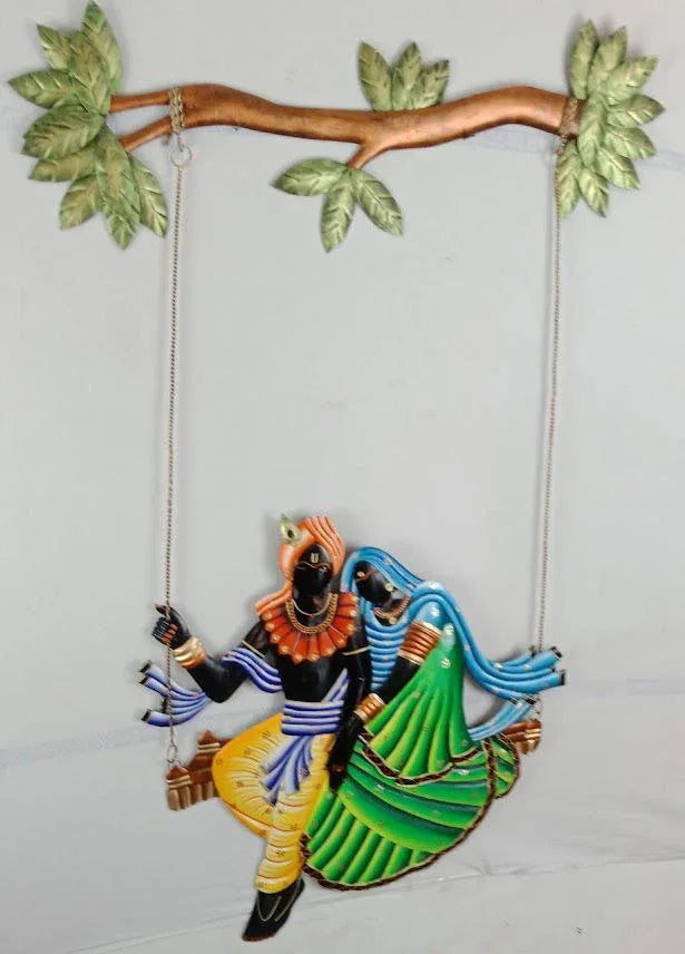 Handmade Metal Green Zula 45*30 Inches for Home Decor and Gifting - ArtyCraftz.com