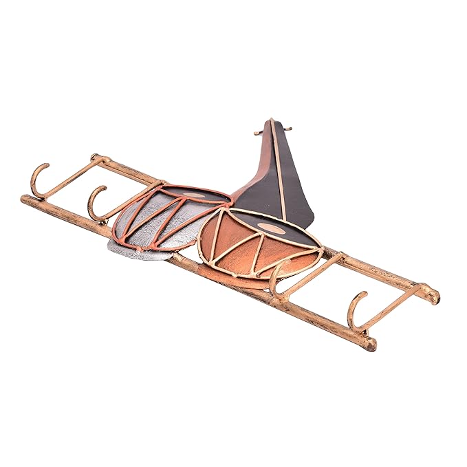 Handmade Metal Tabla Sitar Key Hanger