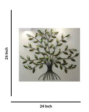 Handmade Metal Tre Wall Hanging