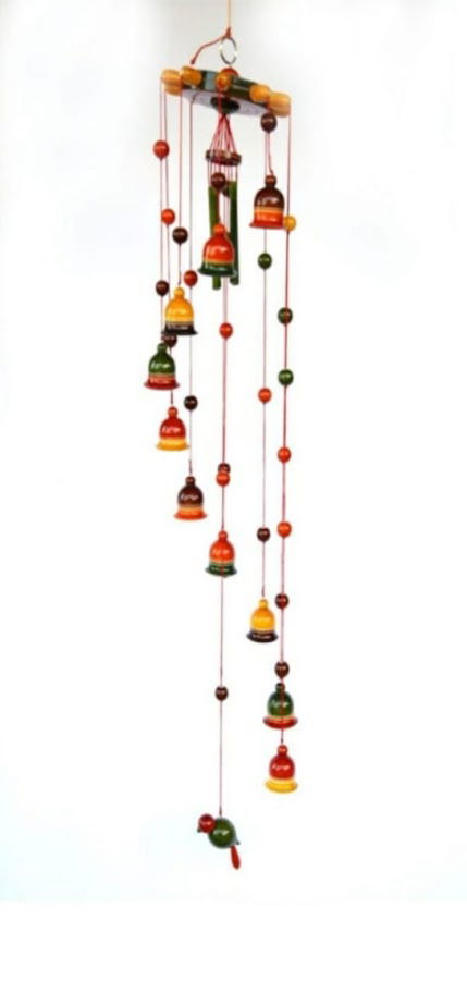 Handmade Wooden Chime Big for Home Decor and Gifting - ArtyCraftz.com