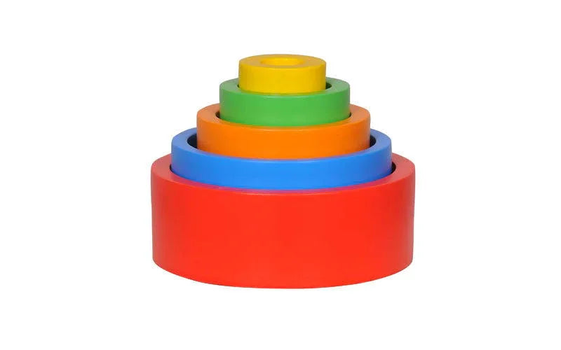 Handmade Wooden Nesting and Stacking Bowls - ArtyCraftz.com