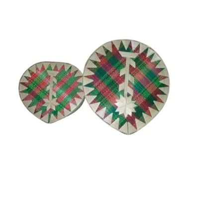 Heart Shaped Bamboo Jewellery Box
