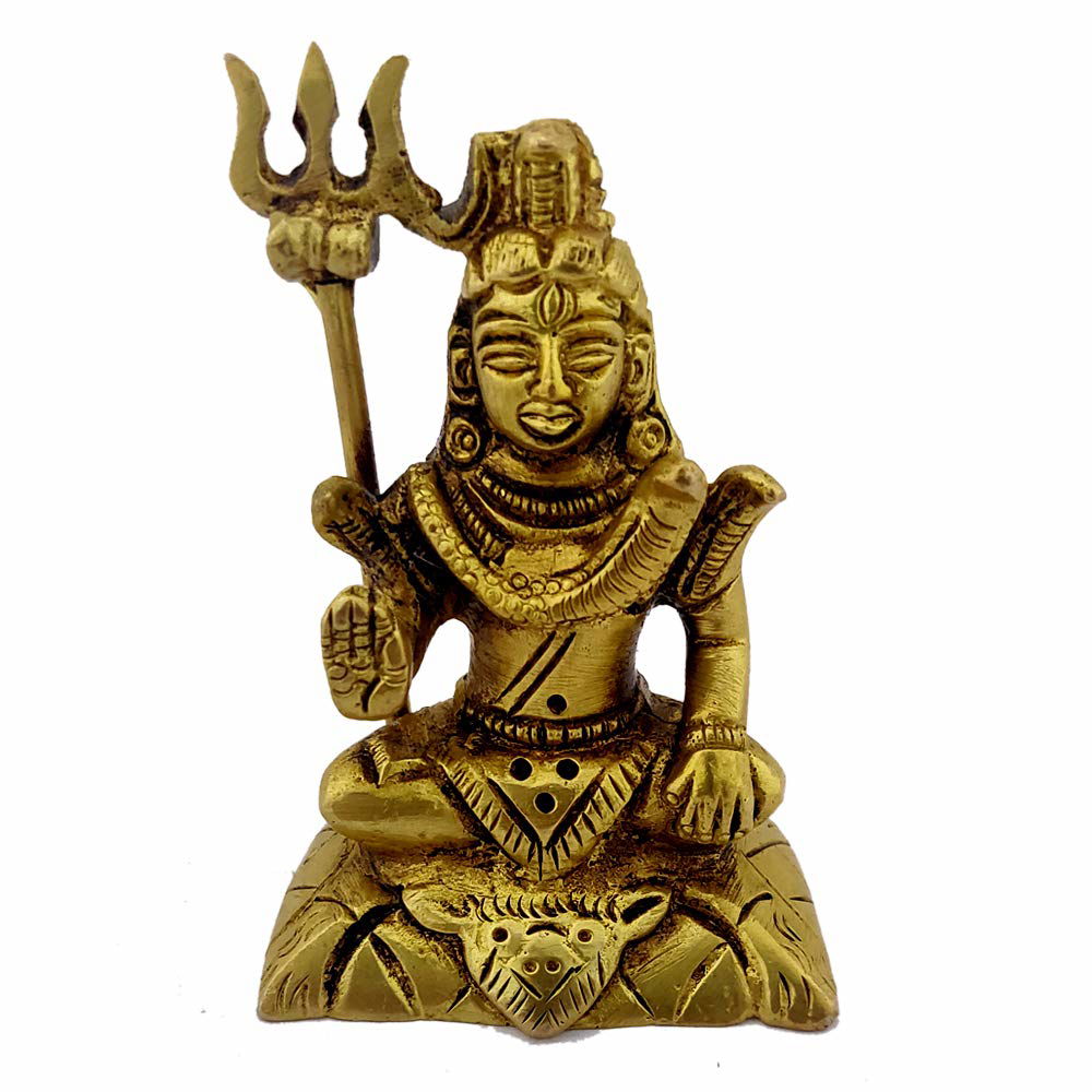 Hindu God Shiva Shankar Bhagwan Mahayogi Idol - ArtyCraftz.com