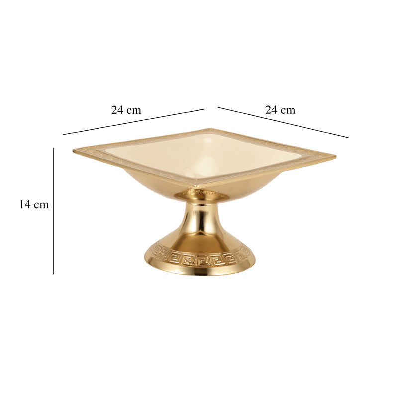 Larro Accent Bowl - Gold Colour Aluminium