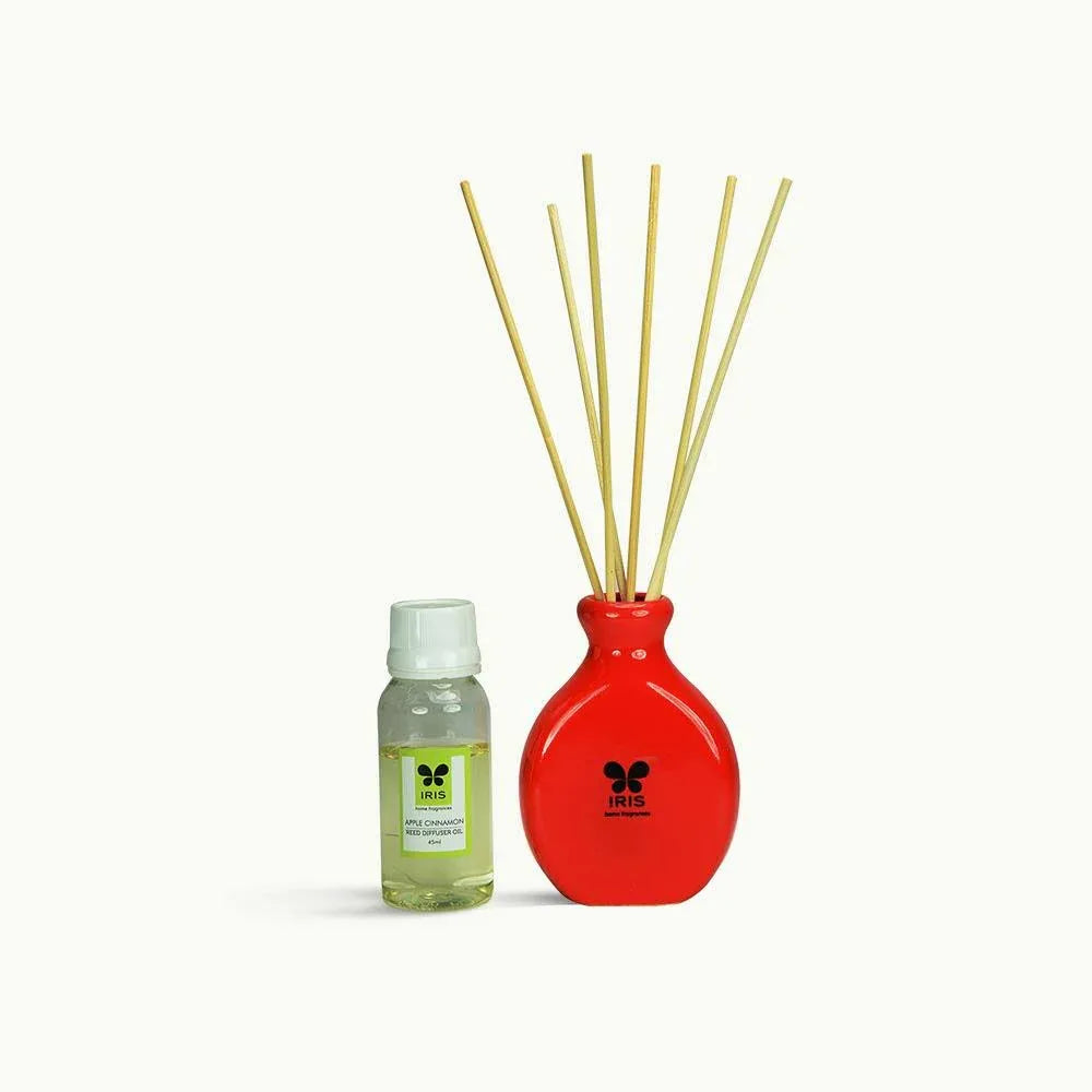 IRIS Apple Cinnamon Reed Diffuser - Apple Scent