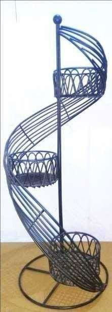 Iron 3 Pot Stair for Indoor and Outdoor - ArtyCraftz.com